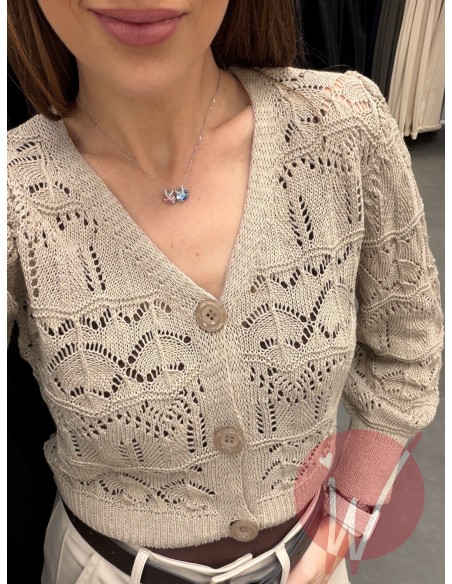 Cardigan Romance Beige