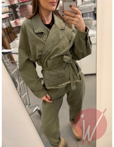 Giacca Dallas Verde Salvia