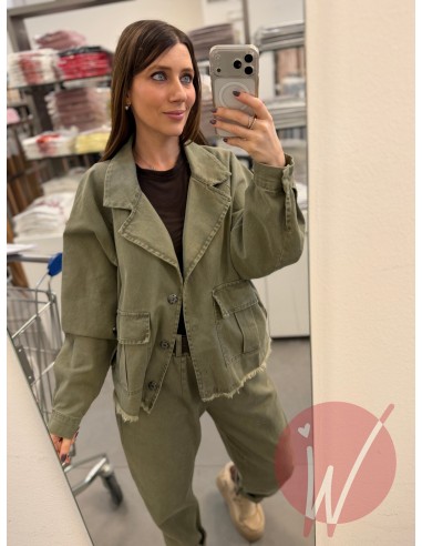 Giacca Dallas Verde Salvia