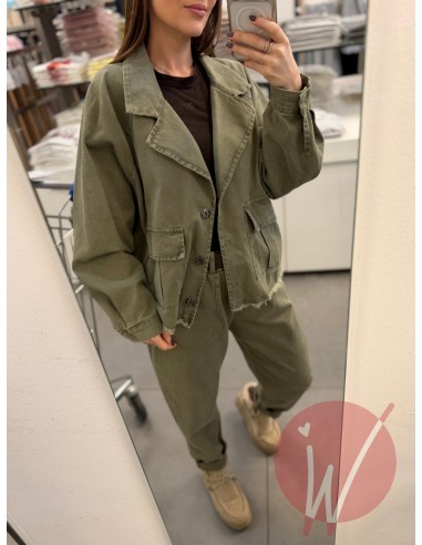 Giacca Dallas Verde Salvia