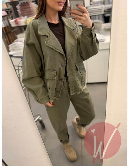 Giacca Dallas Verde Salvia