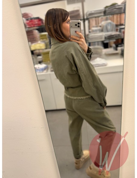 Pantalone Dallas Verde Salvia