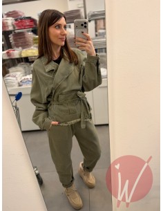 Pantalone Dallas Verde Salvia