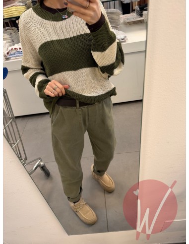 Pantalone Dallas Verde Salvia