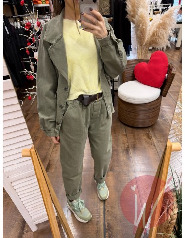 Pantalone Dallas Verde Salvia