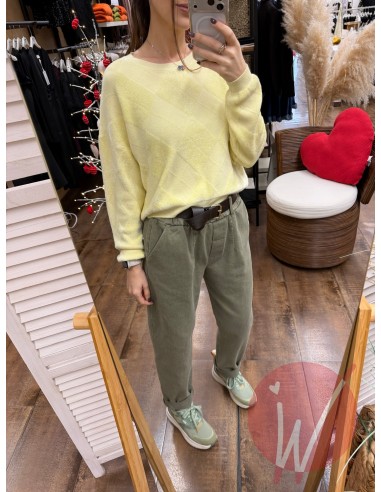 Pantalone Dallas Verde Salvia