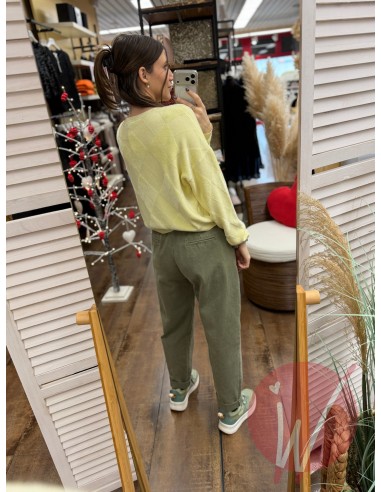 Pantalone Dallas Verde Salvia