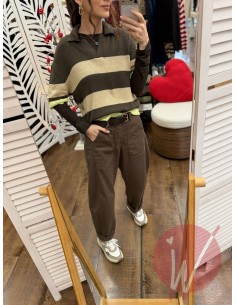 Pantalone Ovetto Boston Cacao 2