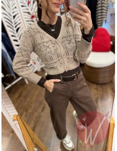 Cardigan Romance Beige 2