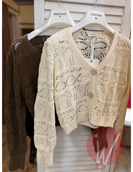 Cardigan Romance Burro