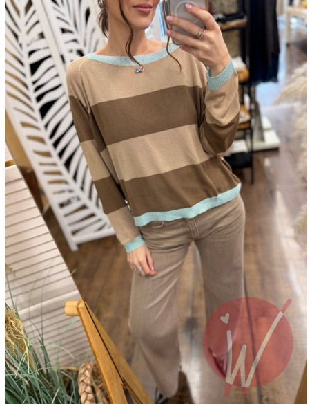 Maglia Righe Cinnamon