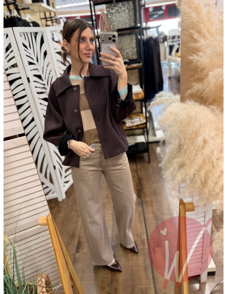 Giacca Neoprene Seattle Moro