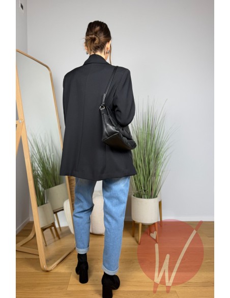 Blazer Pizzo Vienna Nero