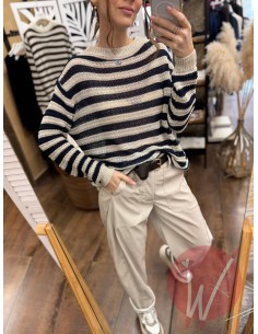 Maglia Righe Ingrid Blu 2