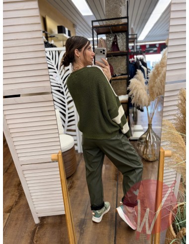 Maglia Righe Candice Militare