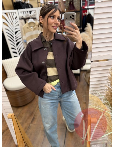 Giacca Neoprene Seattle Moro