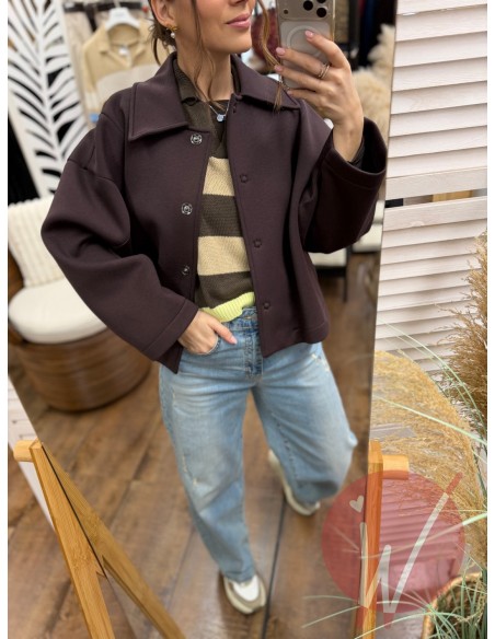 Giacca Neoprene Seattle Moro