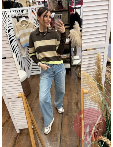 Jeans WideLeg Venice Sabbiato