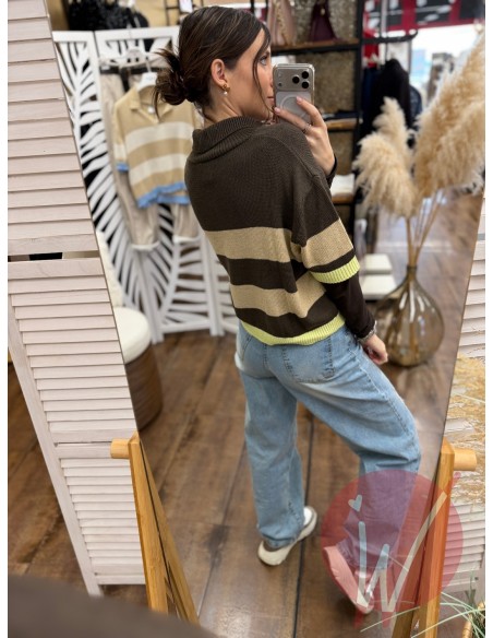 Jeans WideLeg Venice Sabbiato