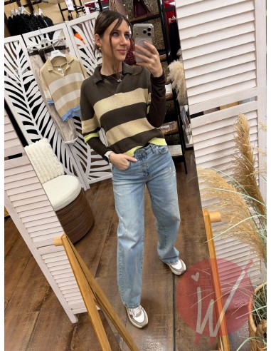 Jeans WideLeg Venice Sabbiato