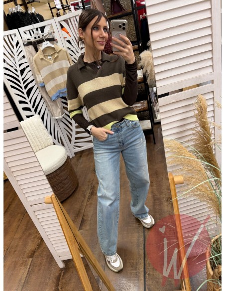 Jeans WideLeg Venice Sabbiato