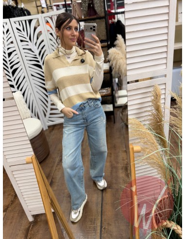 Jeans WideLeg Venice Sabbiato