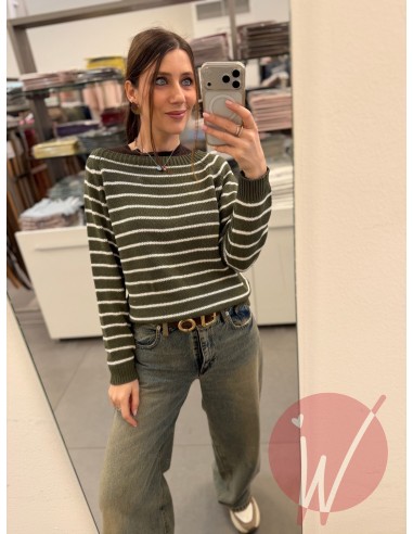 Maglie Righe Anita Militare