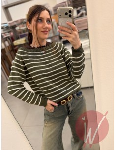 Maglie Righe Anita Militare