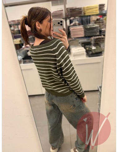 Maglie Righe Anita Militare