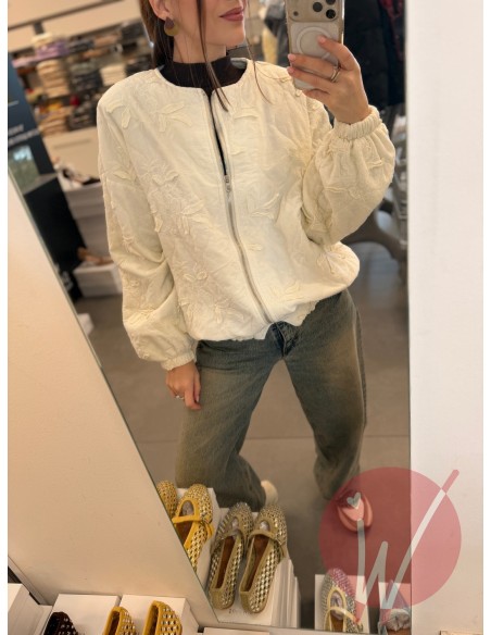 Bomber Ricamato Bloom