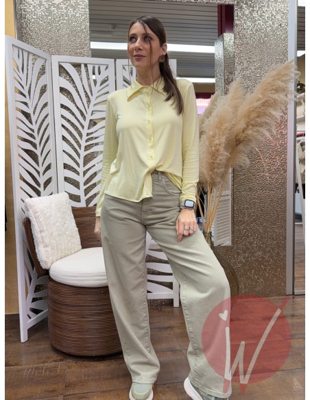 Jeans Wide Leg Venice Salvia