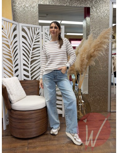 Jeans WideLeg Venice Sabbiato