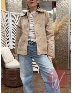 Trench Corto Ricamato Bloom 2