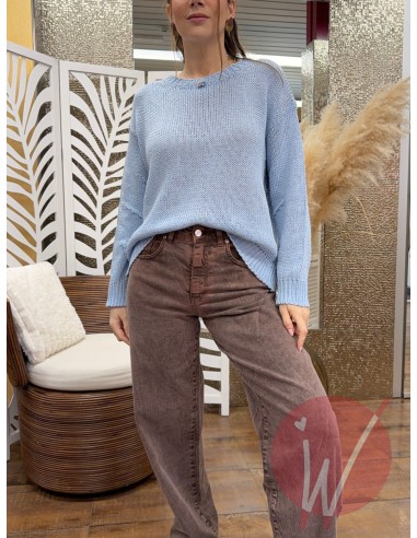 Maglia Daisy Azzurro