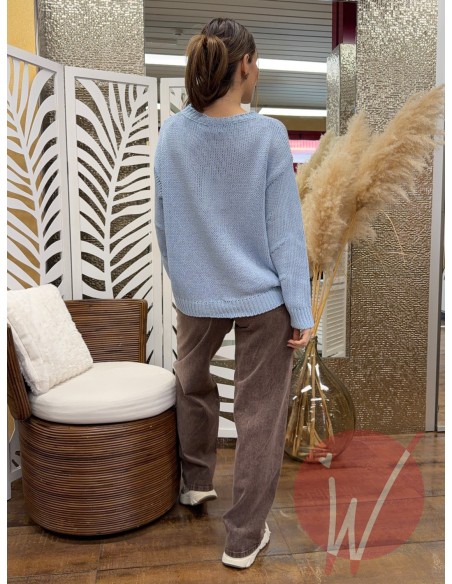 Maglia Daisy Azzurro