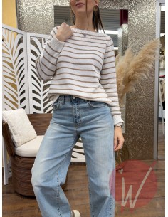 Maglie Righe Anita Panna 2