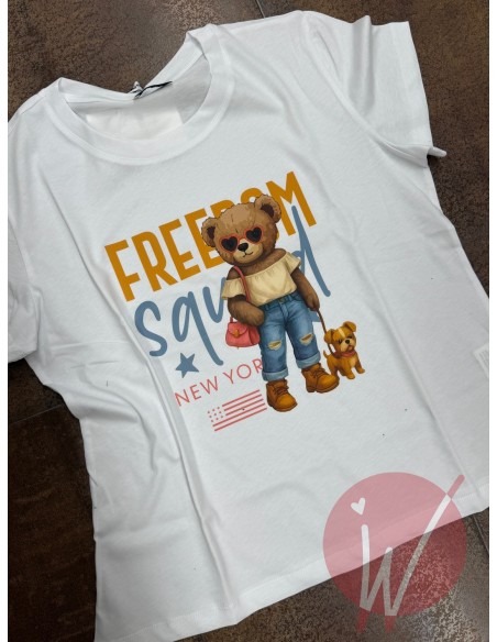 T-Shirt Teddy Freedom