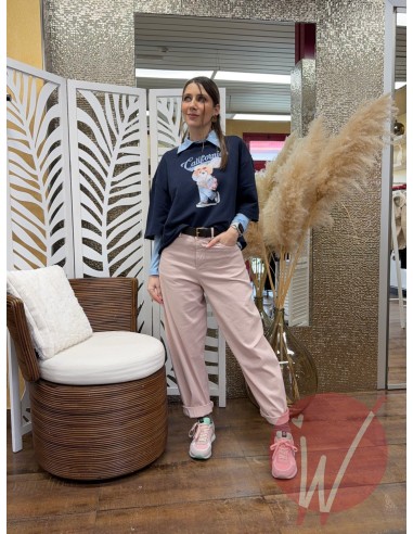 Pantalone Ovetto Praga Rosa