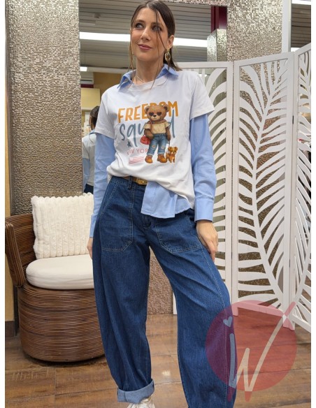 T-Shirt Teddy Freedom