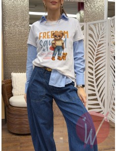 T-Shirt Teddy Freedom