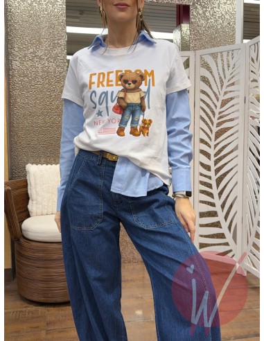 T-Shirt Teddy Freedom