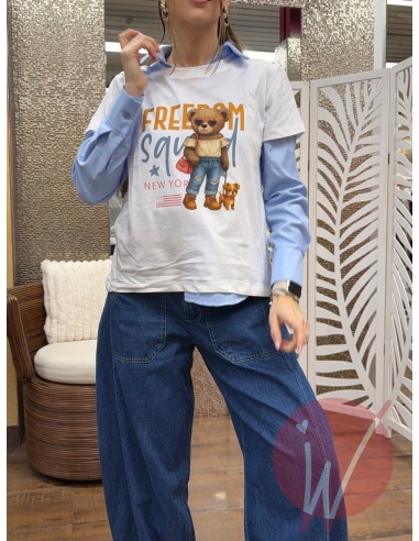 T-Shirt Teddy Freedom