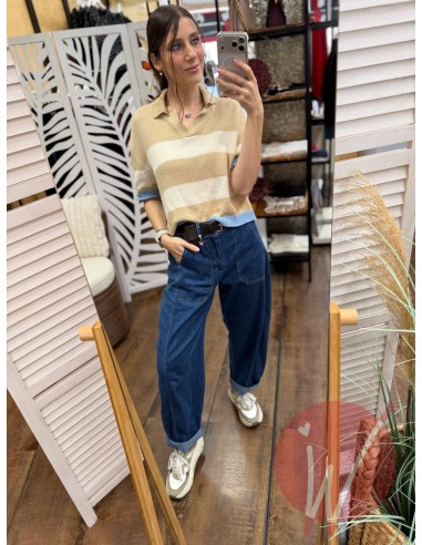 Pantalone Chambray Boston