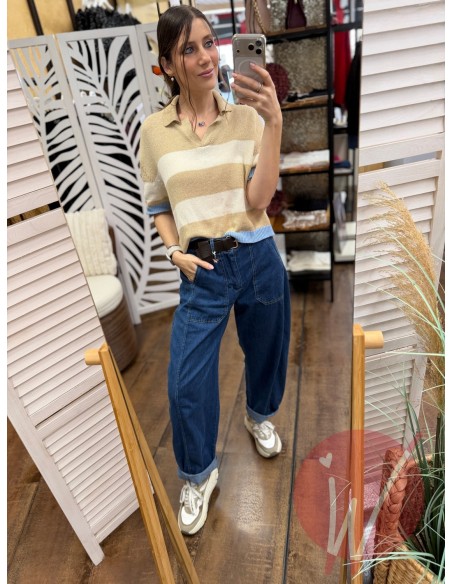 Pantalone Chambray Boston