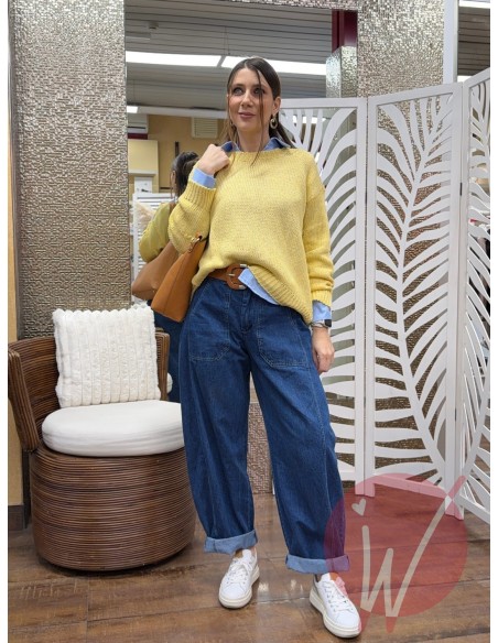 Pantalone Chambray Boston