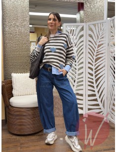 Pantalone Chambray Boston