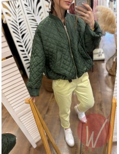 Bomber Trapuntato Zurigo Verde 2