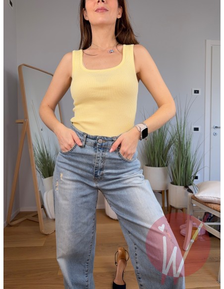 Top Basic Lily Giallo