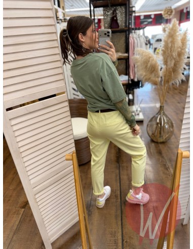 Pantalone Memphis Limone