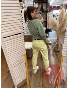 Pantalone Memphis Limone 2